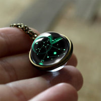 Glass Zodiac Protection Pendant – Sofia-Sagittarius-State of Style