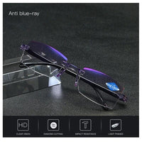 Glasses with Blue Light Filter and Multifocal Strength - VisionGuard-'+1.00/ For 35-49 Years'-State of Style