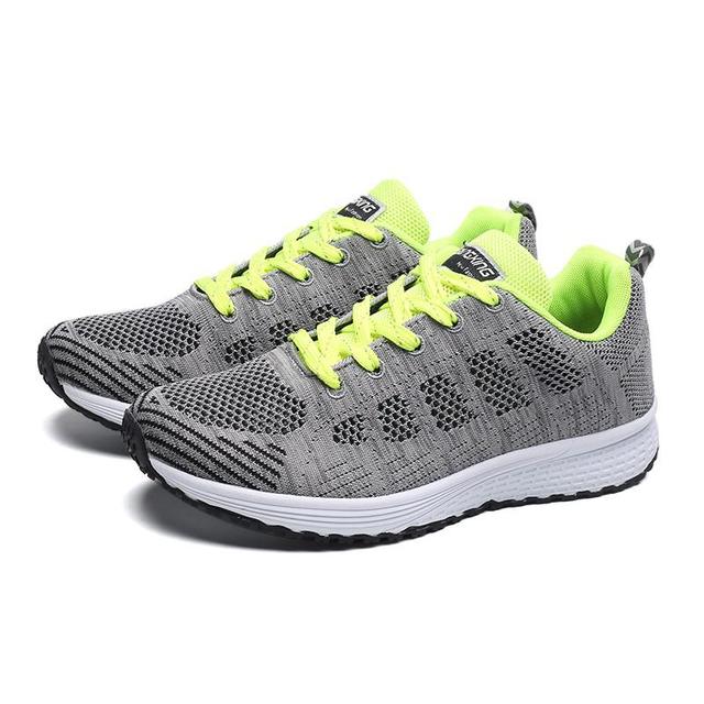 GlideFit Comfort | Casual Orthopaedic Women's Running Shoe-Grey Green-3.0-State of Style
