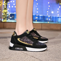 Glitter Women’s Shoes for Breathable Comfort - SparkleFit-Black-Purple-4-State of Style