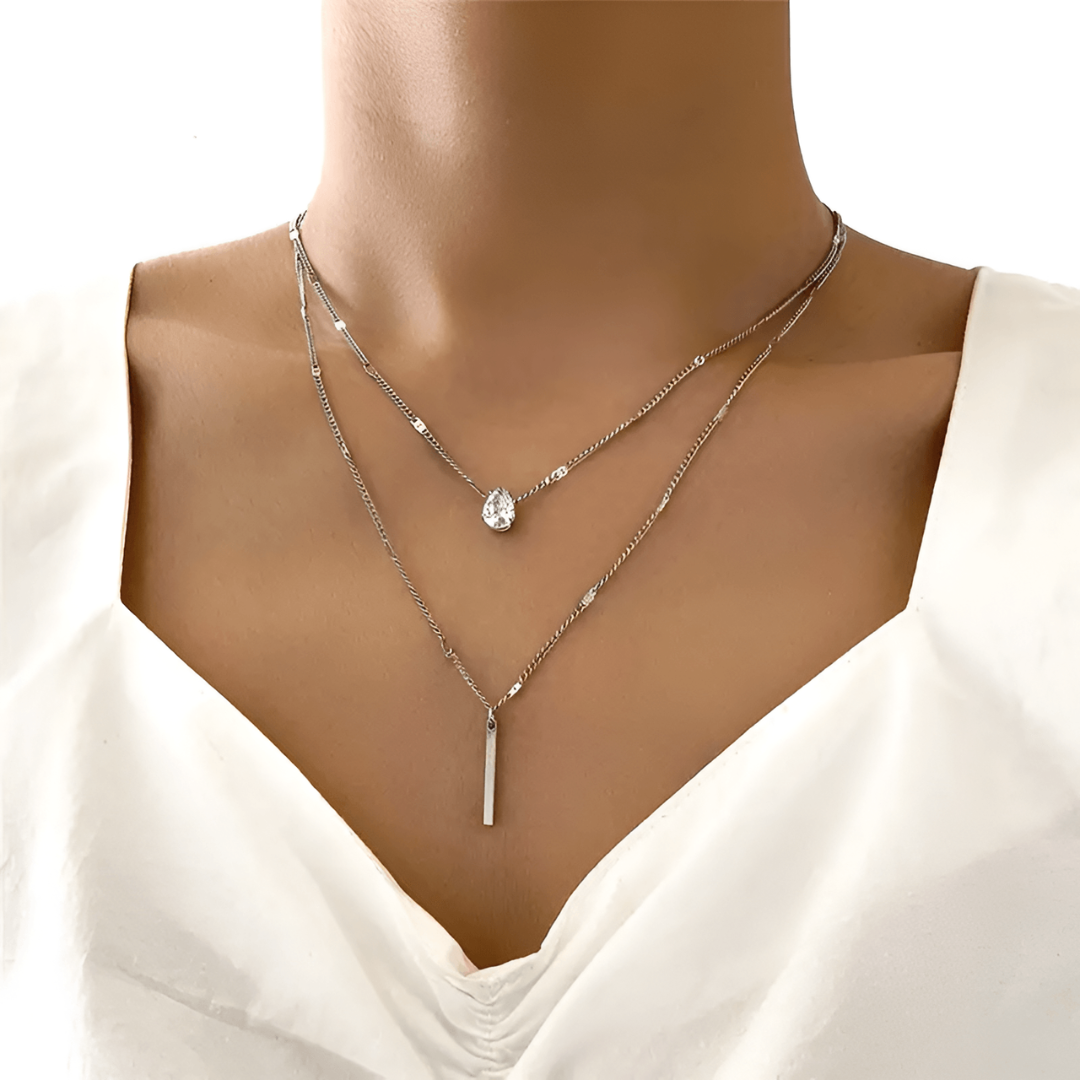 Glow Grid Chain - Lumia-Silver-State of Style