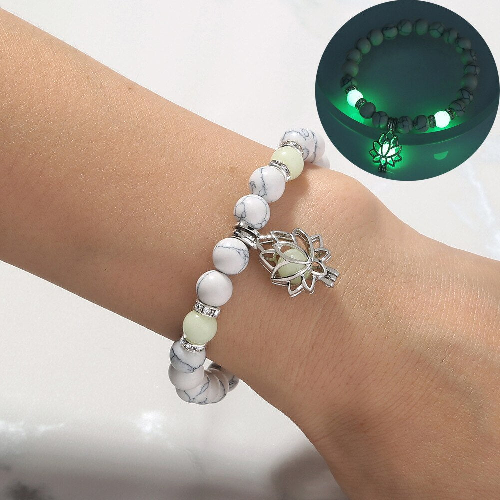 Glow In The Dark Bracelet | Lighting Edition-Weißer Lotus-State of Style