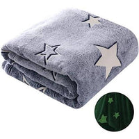 Glow in the Dark Children's Blanket – TwinkleTuck-Stars-100 x 150 cm-State of Style