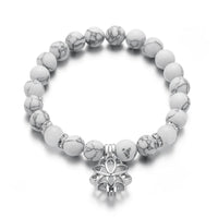 Glow-in-the-Dark Lotus Bracelet | Elegant Women's Jewellery-Blue-Aqua-State of Style