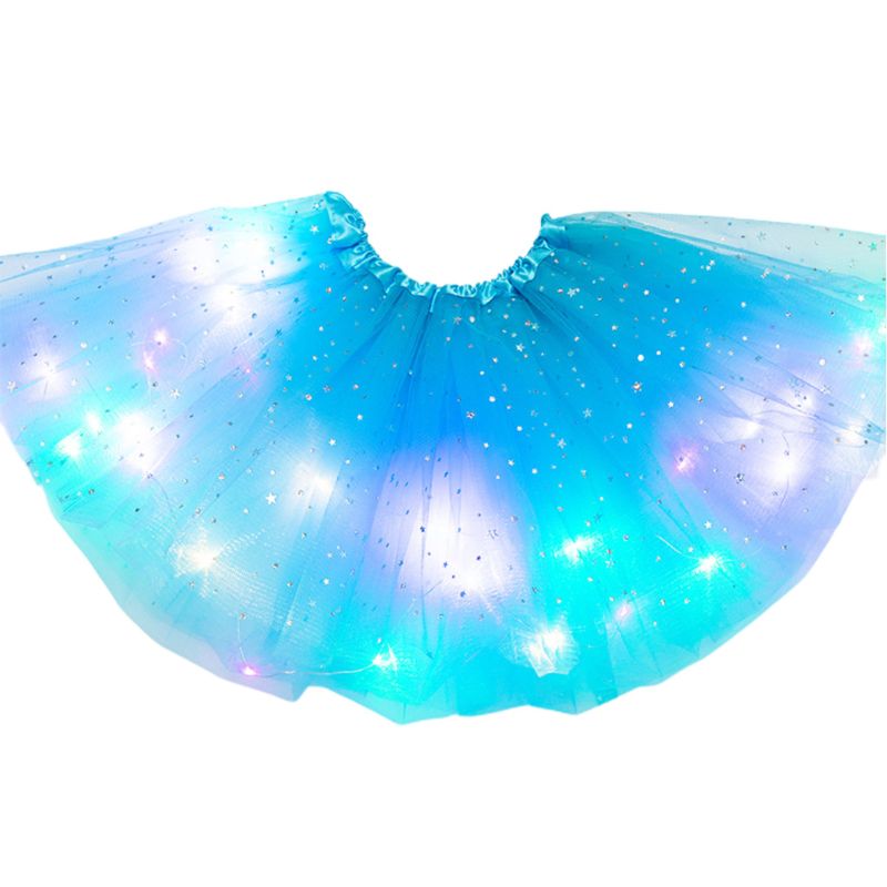 Glow-in-the-dark Princess Skirt – Aurélie-Blue-State of Style