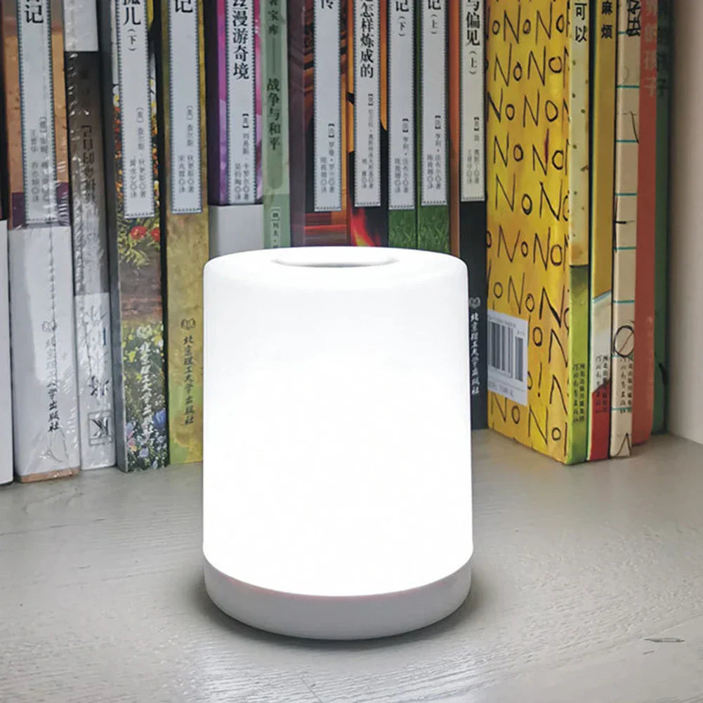GlowEase LED Table Lamp with USB Port-White Light-State of Style