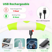 GlowSafe LED Dog Collar – Rechargeable USB Safety Light-Pink-State of Style