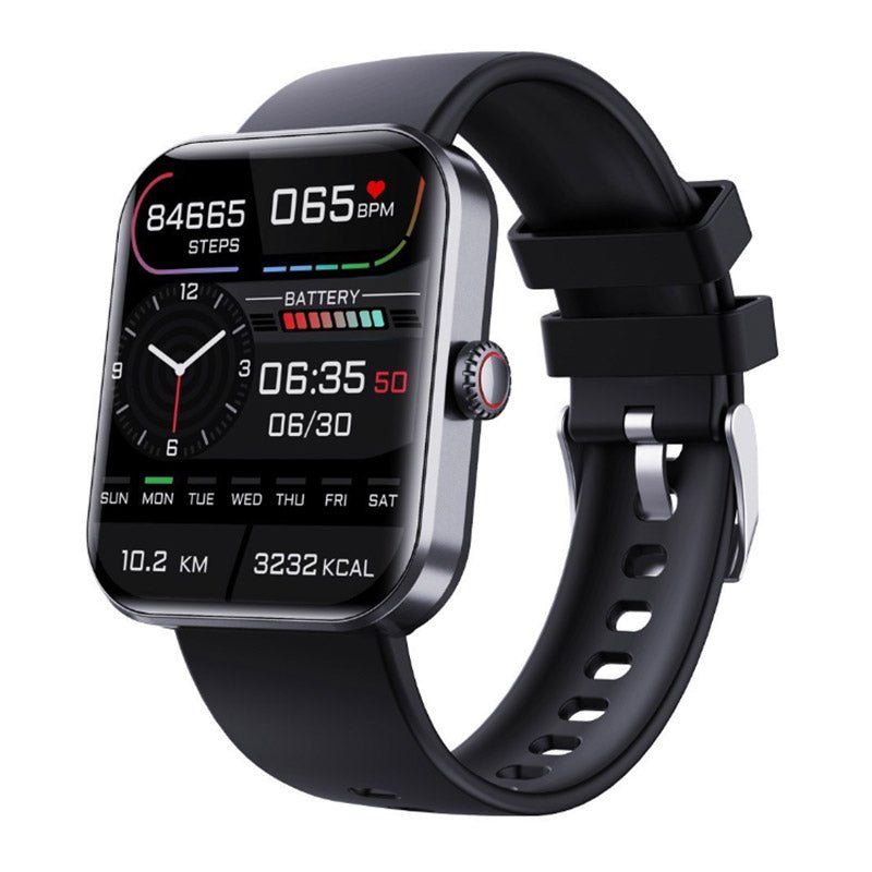 GlucoWatch - Blood Sugar Monitoring Smartwatch-Black-State of Style