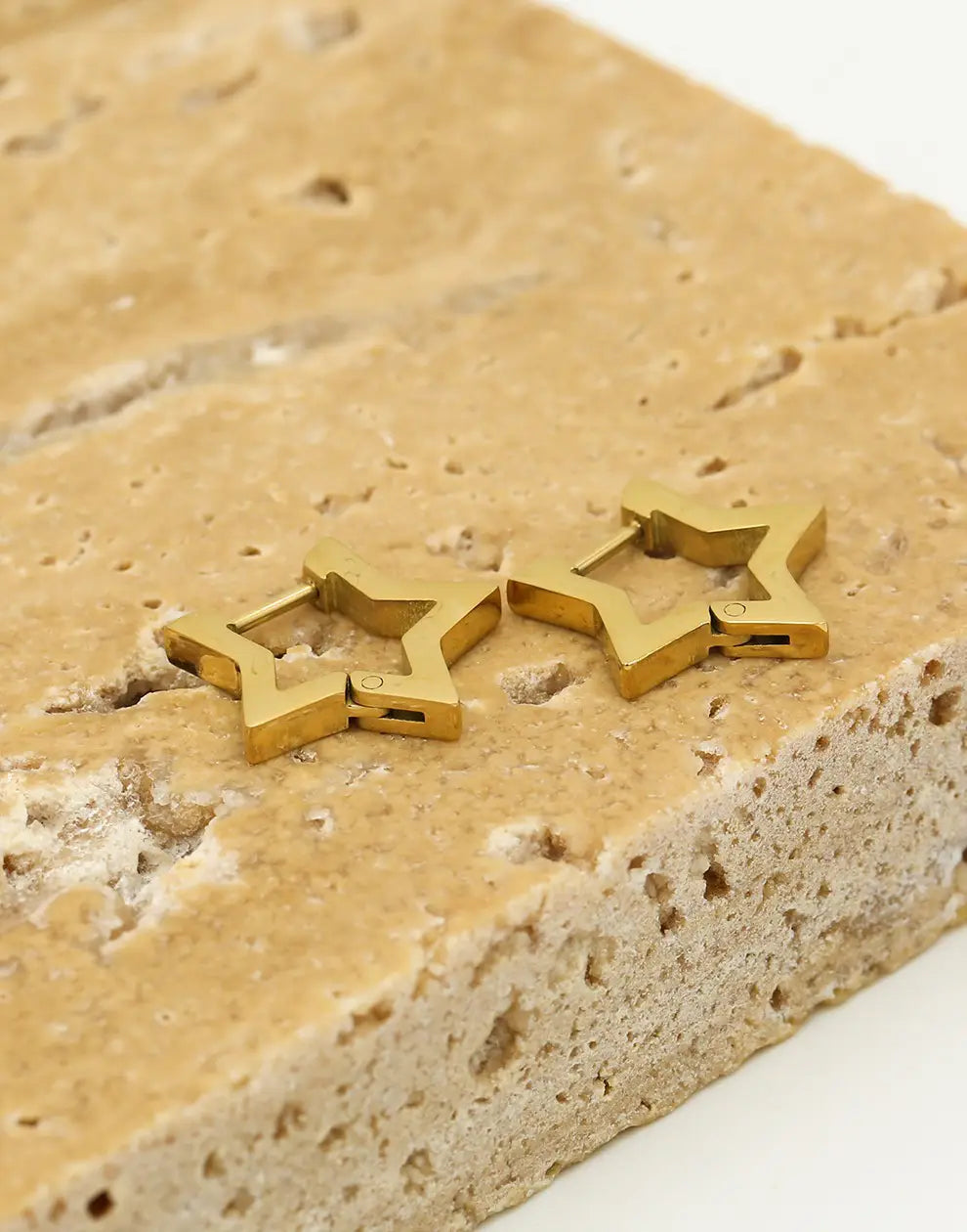 Gold-Plated Star Earrings | Women's Jewellery-State of Style