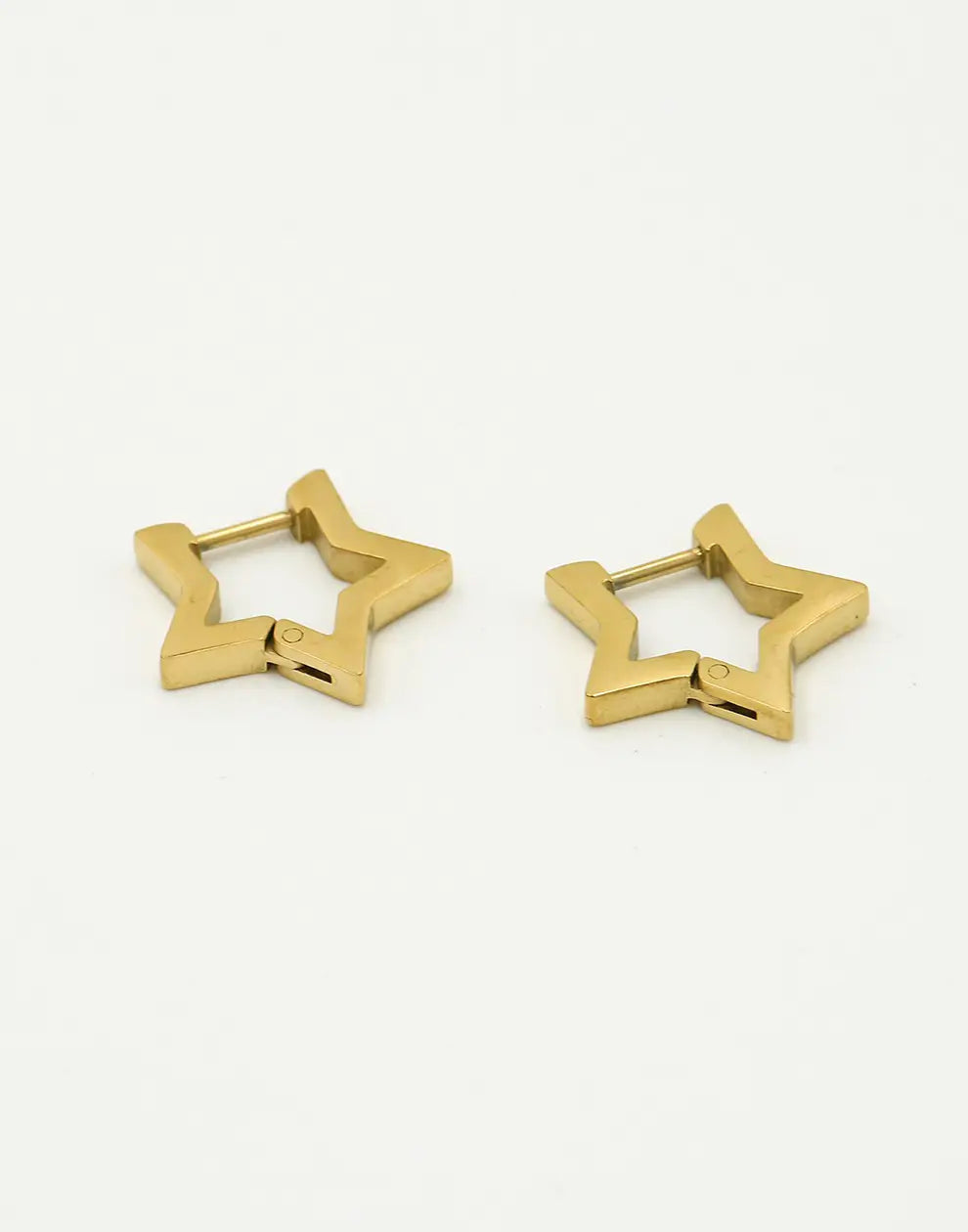Gold-Plated Star Earrings | Women's Jewellery-State of Style