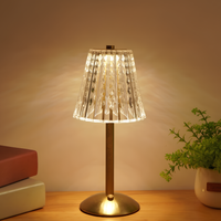 Golden Crystal Table Lamp - Aurora Luxe-Classic-State of Style