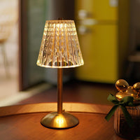 Golden Crystal Table Lamp - Aurora Luxe-Vintage-State of Style