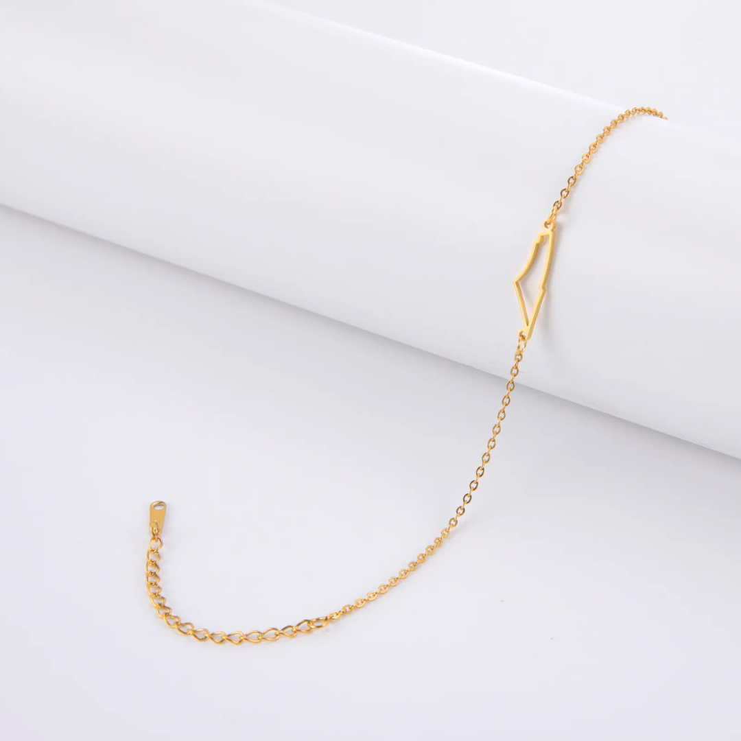 Golden Hoop Bracelet - Aurora-Gold-State of Style