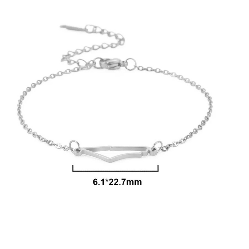 Golden Hoop Bracelet - Aurora-Gold-State of Style