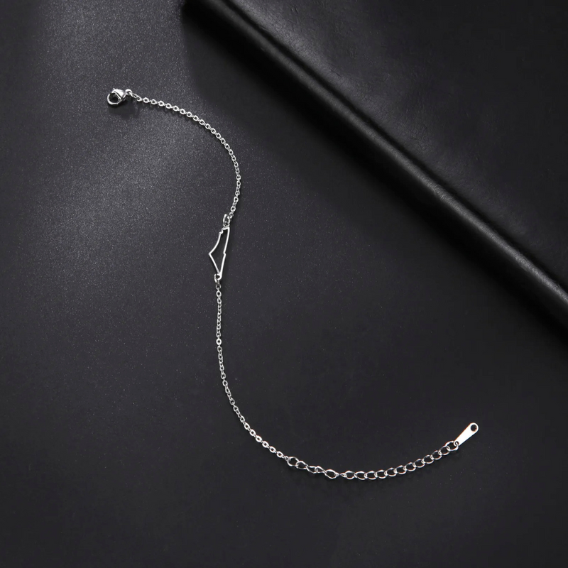Golden Hoop Bracelet - Aurora-Silver-State of Style