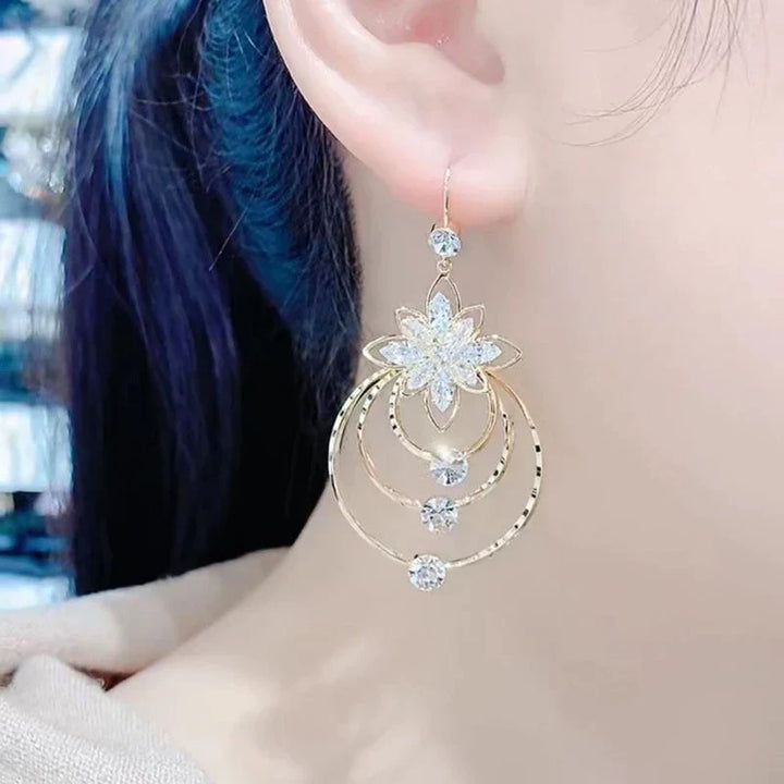 Golden Hoop Earrings | Luxurious Jewellery-State of Style