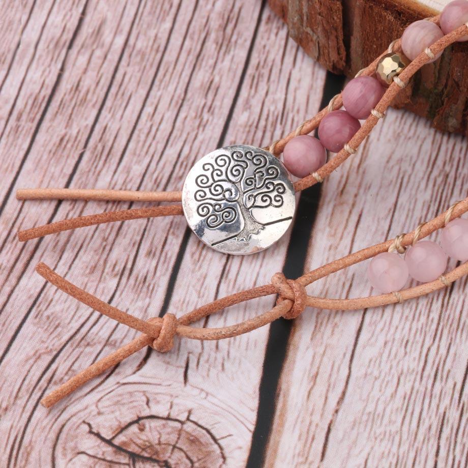 Golden Rose Quartz Bracelet – Amoria-State of Style