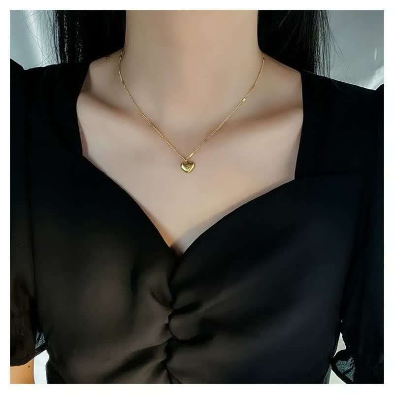 GoldenHeart | Elegant Necklace for Women-Gold-State of Style