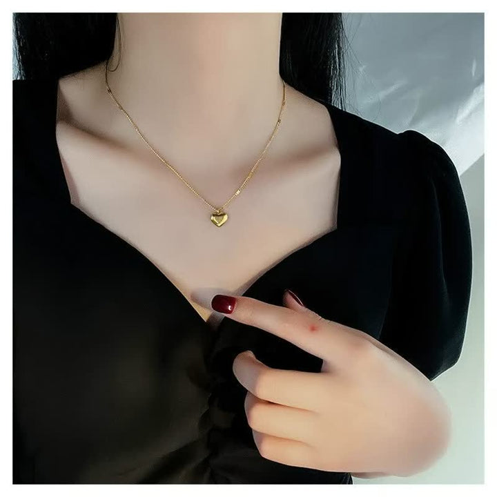 GoldenHeart | Elegant Necklace for Women-Gold-State of Style