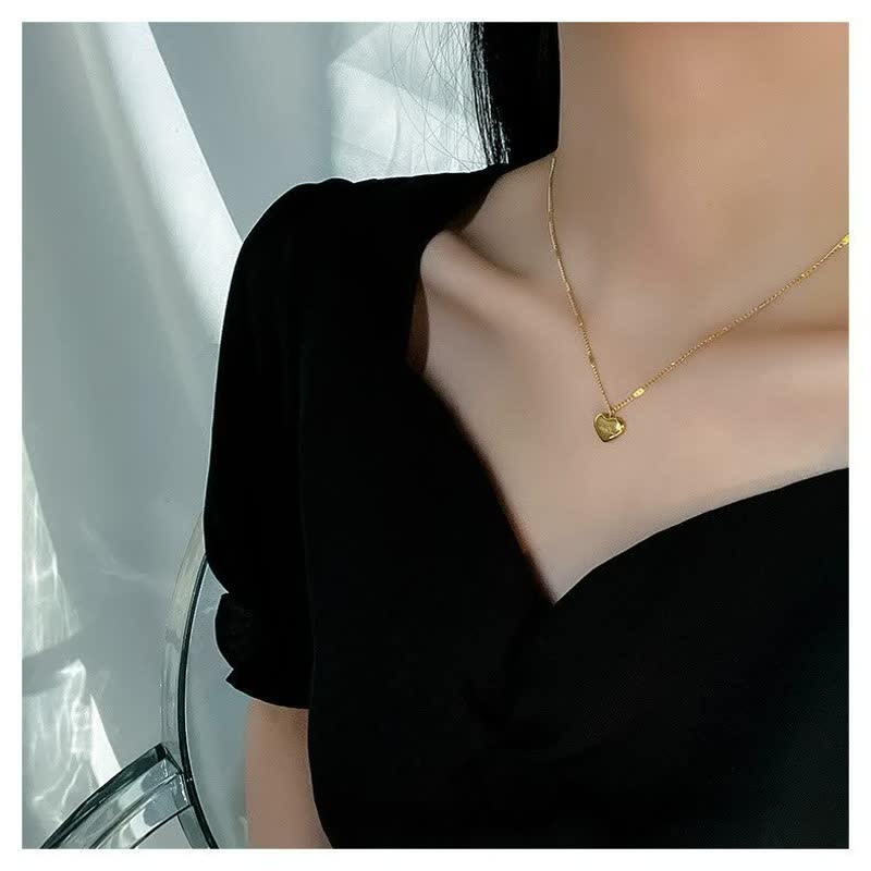 GoldenHeart | Elegant Necklace for Women-Gold-State of Style