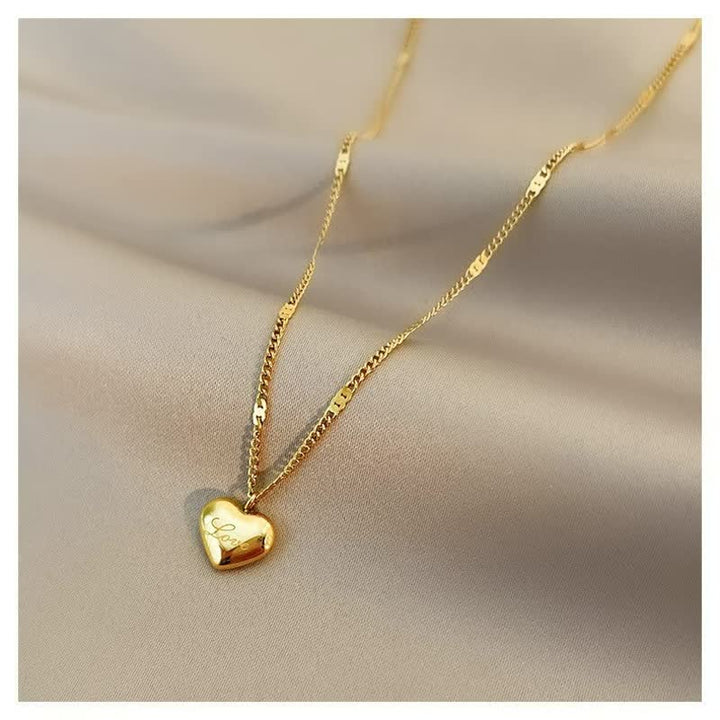 GoldenHeart | Elegant Necklace for Women-Gold-State of Style