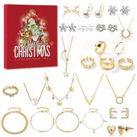 Gold/Silver Jewellery Advent Calendar – Livia-Box A-State of Style