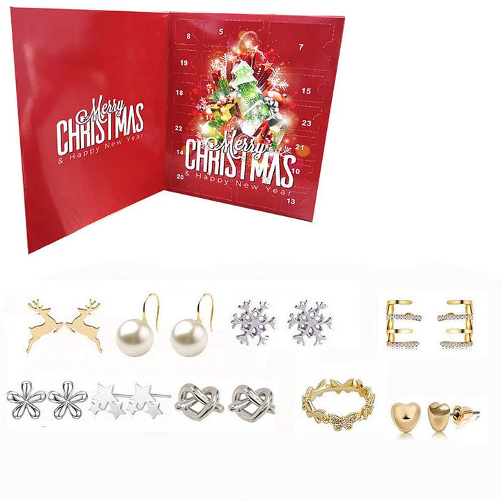 Gold/Silver Jewellery Advent Calendar – Livia-Box A-State of Style