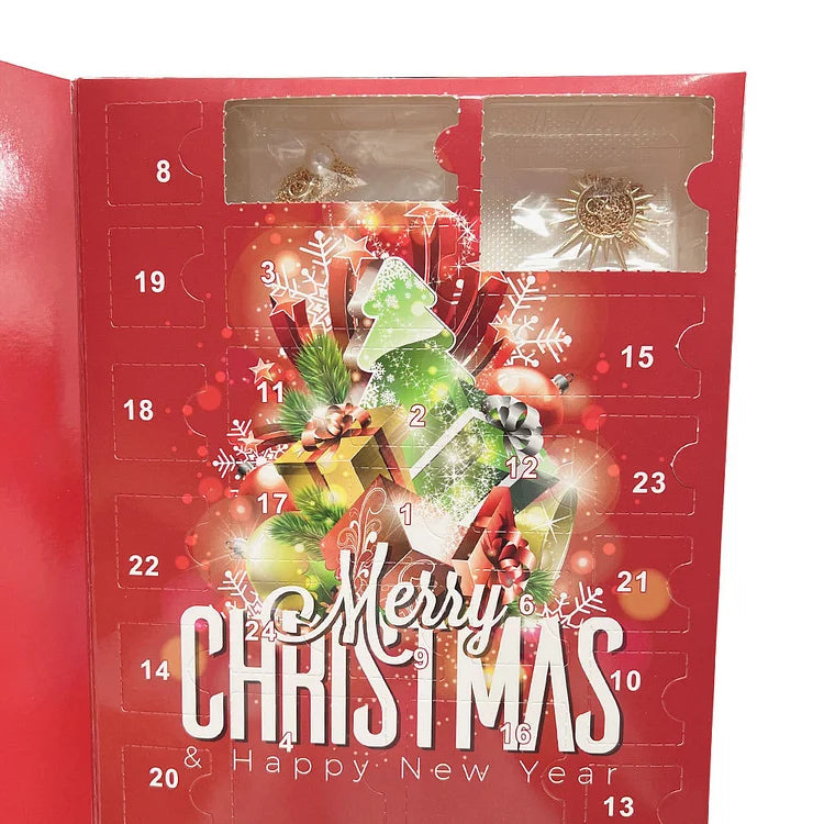 Gold/Silver Jewellery Advent Calendar – Livia-Box A-State of Style