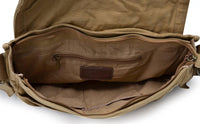 Heavy-Duty Canvas Messenger Shoulder Bag – Alaric