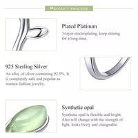 Green Opal Leaf Ring | Women's Jewellery-State of Style