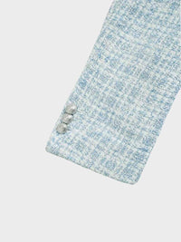 Trendy Light Blue Women's Blazer - Elena