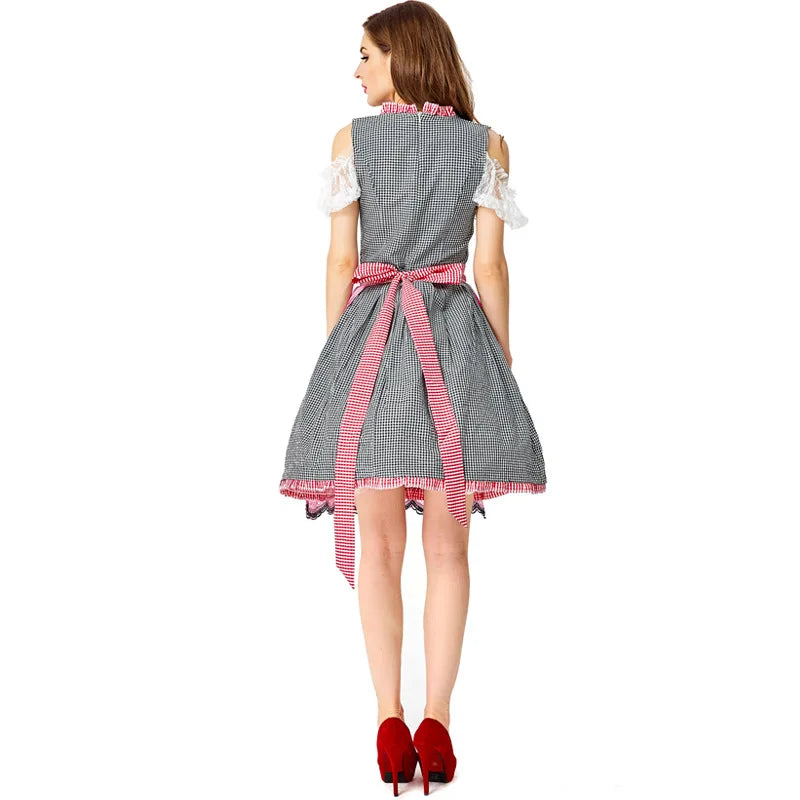 Gretchen Dirndl Costume for Women – Authentic Oktoberfest Outfit-S-State of Style