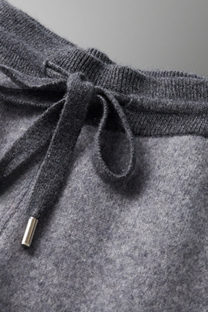 Grey Cashmere Merino Wool Set – Vittore-S-State of Style