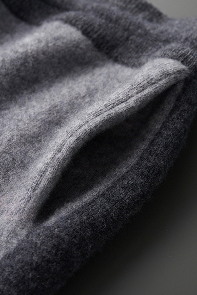 Grey Cashmere Merino Wool Set – Vittore-S-State of Style