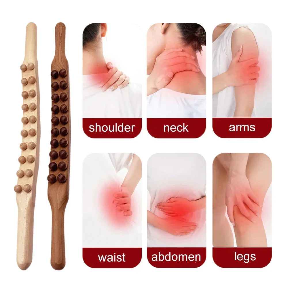Gua Sha Therapy Stick - TheraWood-Light Wood-State of Style