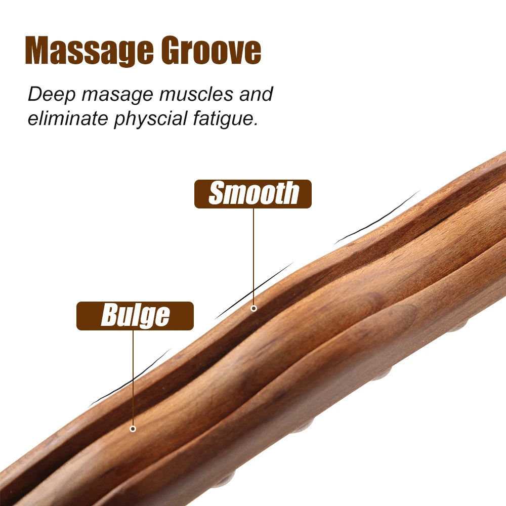 Gua Sha Therapy Stick - TheraWood-Light Wood-State of Style