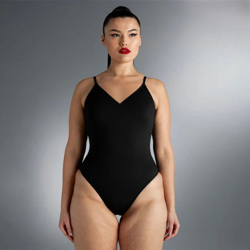 Hailey Halter Neck Bikini Corset with Open Back-Black-XS-State of Style