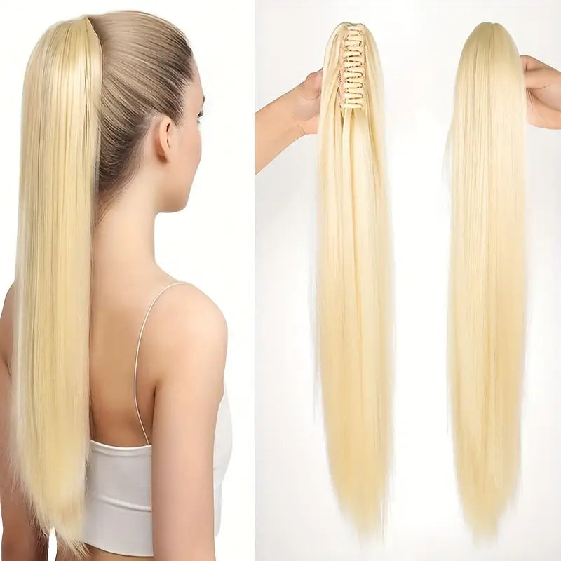 Hair extension Ponytail 55 cm – Veloura-Style-Blond-State of Style