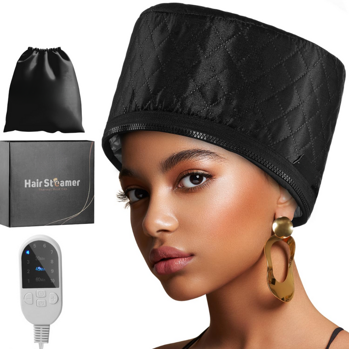 Hair Steamer for Deep Conditioning-Black-State of Style