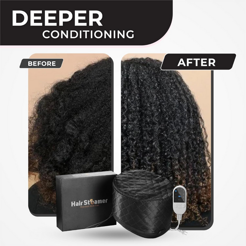 Hair Steamer for Deep Conditioning-Black-State of Style