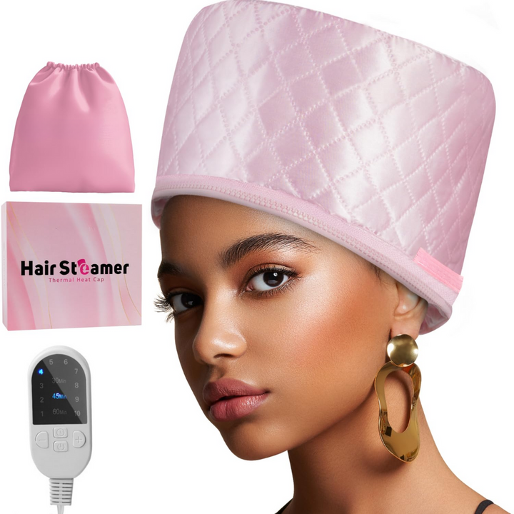 Hair Steamer for Deep Conditioning-Pink-State of Style