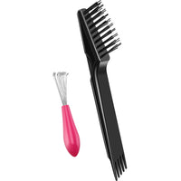 Hairbrush Cleaning Set – 2 Pieces-Black-State of Style