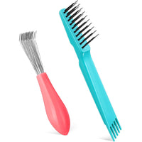 Hairbrush Cleaning Set – 2 Pieces-Green-State of Style