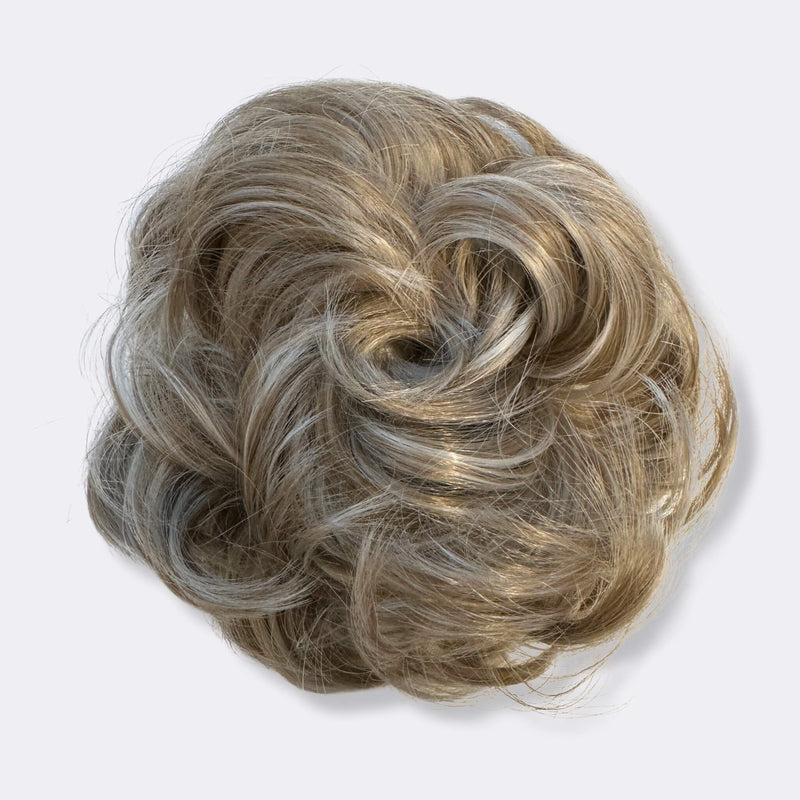 Hairextension Scrunchie – BunPop-Grey Blonde-State of Style