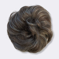 Hairextension Scrunchie – BunPop-Grey Brown-State of Style