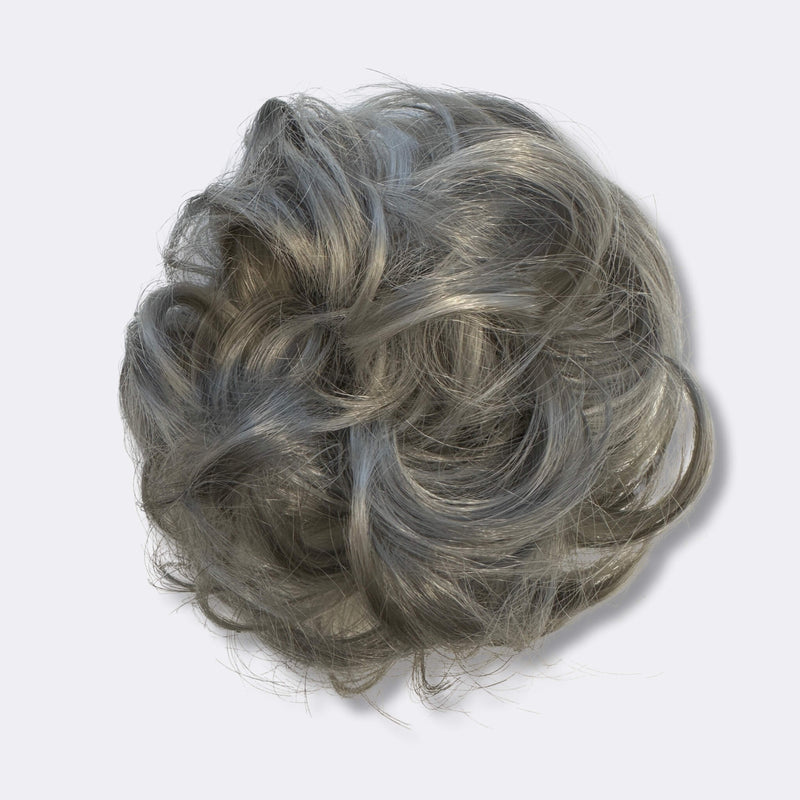 Hairextension Scrunchie – BunPop-Grey Mix-State of Style