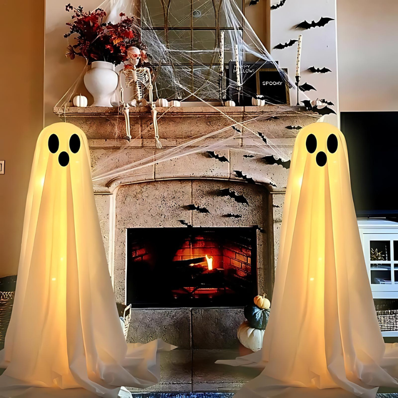 Halloween Ghost Lights – SpookLights-Complete Set-2-Pack-State of Style