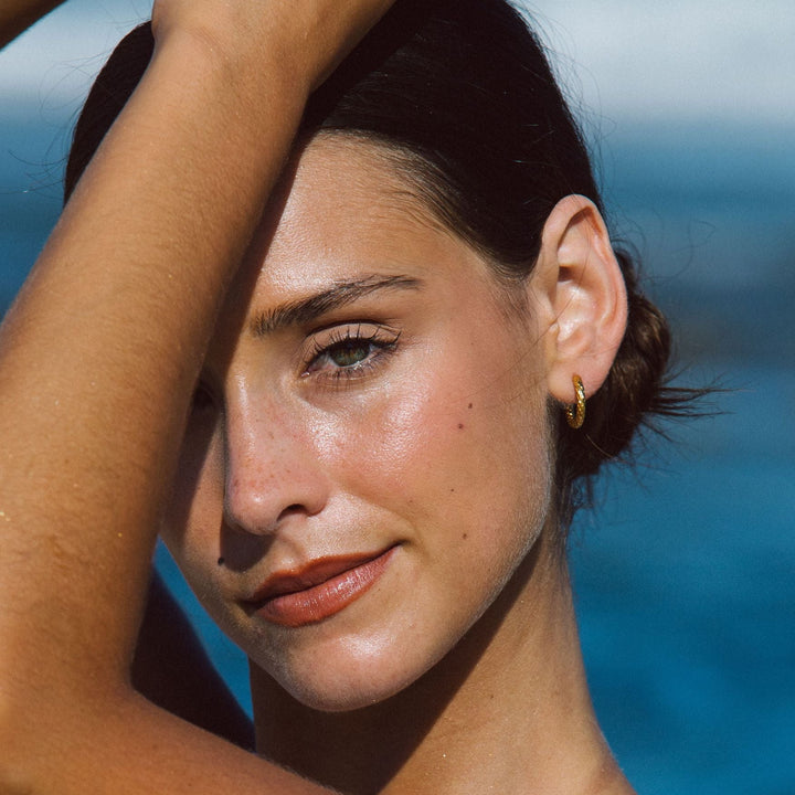 Hammered Earrings - Livia-State of Style