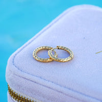 Hammered Earrings - Livia-State of Style