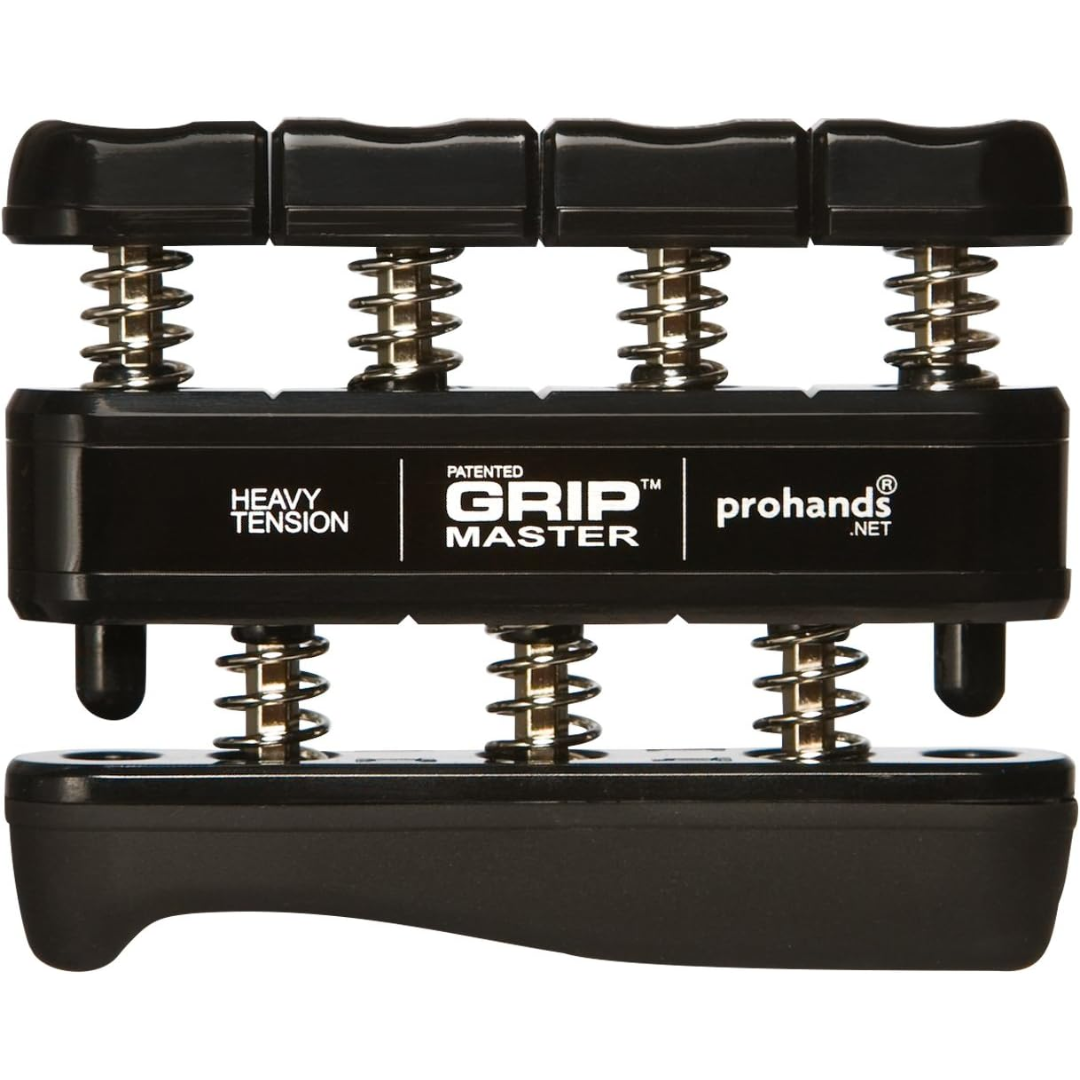Hand Grip Strengthener - Finger Exerciser (Spring Loader)-Black - Heavy Load-State of Style